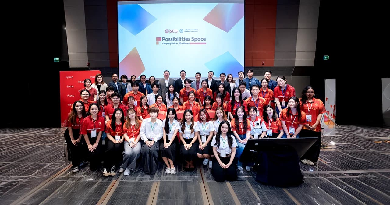 SCG x TU สร้าง "โอกาส” ผ่าน Possibilities Space ปั้นนักศึกษาสู่อนาคตธุรกิจอย่างยั่งยืน