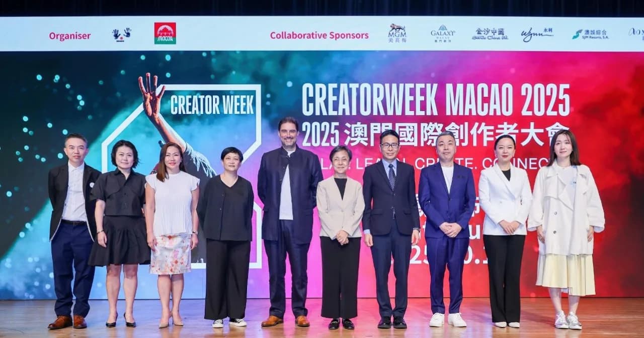 “Creator Week Macao 2025” เวทีระดับโลกของเหล่าครีเอเตอร์ ปักธงมาเก๊าเป็นศูนย์กลางครีเอทีฟเอเชีย