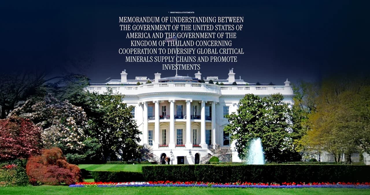ถอดรหัส MOU แร่แรร์เอิร์ธ ไทยเสียประโยชน์จริงหรือไม่?