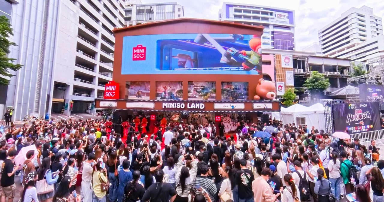 เปิดตัว MINISO LAND แห่งแรกในไทย สร้างสรรค์รูปแบบร้านค้าใหม่ ผสานธีม IP สุดล้ำใจกลางกรุงเทพฯ
