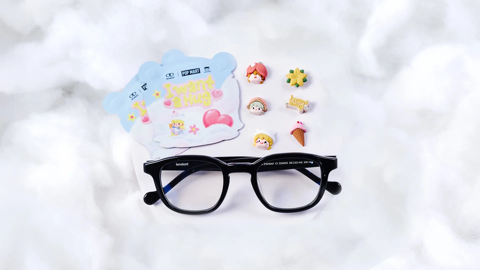 Lenskart จับมือ POP MART เปิดตัวคอลเลกชันแว่นตาสุดคิวท์ “Lenskart x Sweet Bean I want a Hug” เปลี่ยนโลกพาสเทลนุ่มฟู ให้กลายเป็นแฟชั่นที่สวมใส่ได้ พร้อมกิมมิค ‘กล่องสุ่ม’ ที่สาวกห้ามพลาด