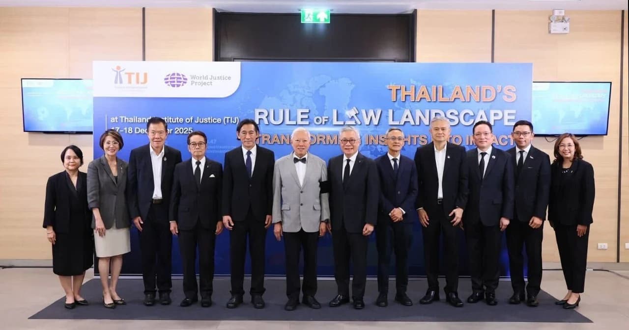 หลักนิติธรรมไทย ไทยรั้งอันดับ 77 โลก "แต่ต้องเร่งแก้ "คอร์รัปชัน-การบังคับใช้กฎหมาย"