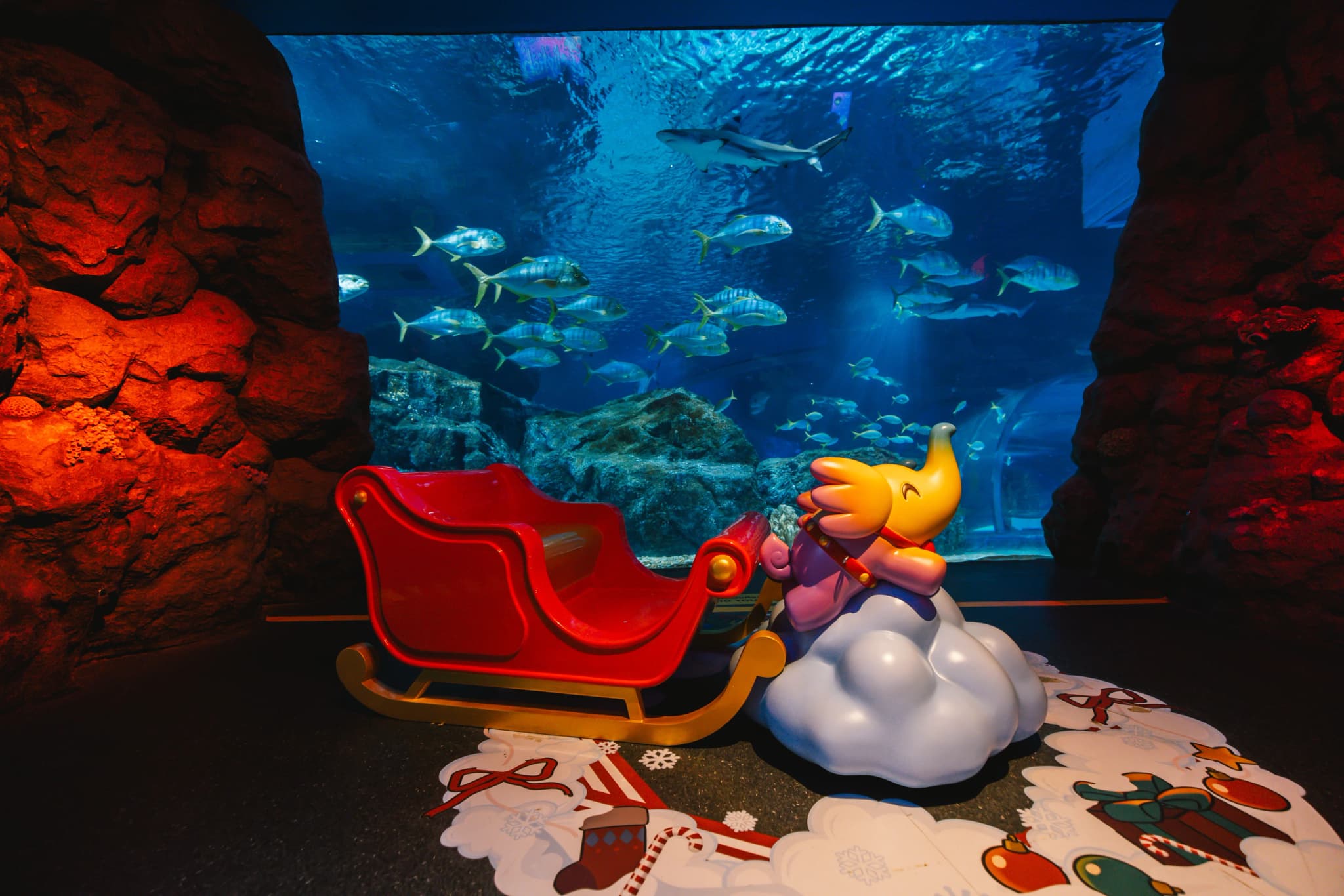 เที่ยวส่งท้ายปีด้วยความมหัศจรรย์ “ซีไลฟ์ แบงคอก” ชวนท่องโลกคริสต์มาสใต้ท้องทะเล กับคู่หูดูโอ้ Greenie & Elfie สุดน่ารัก